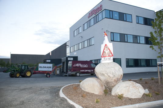 Eggblokaden i bilete