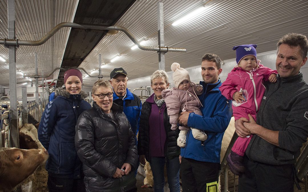 Komfortfjøs for folk og fe