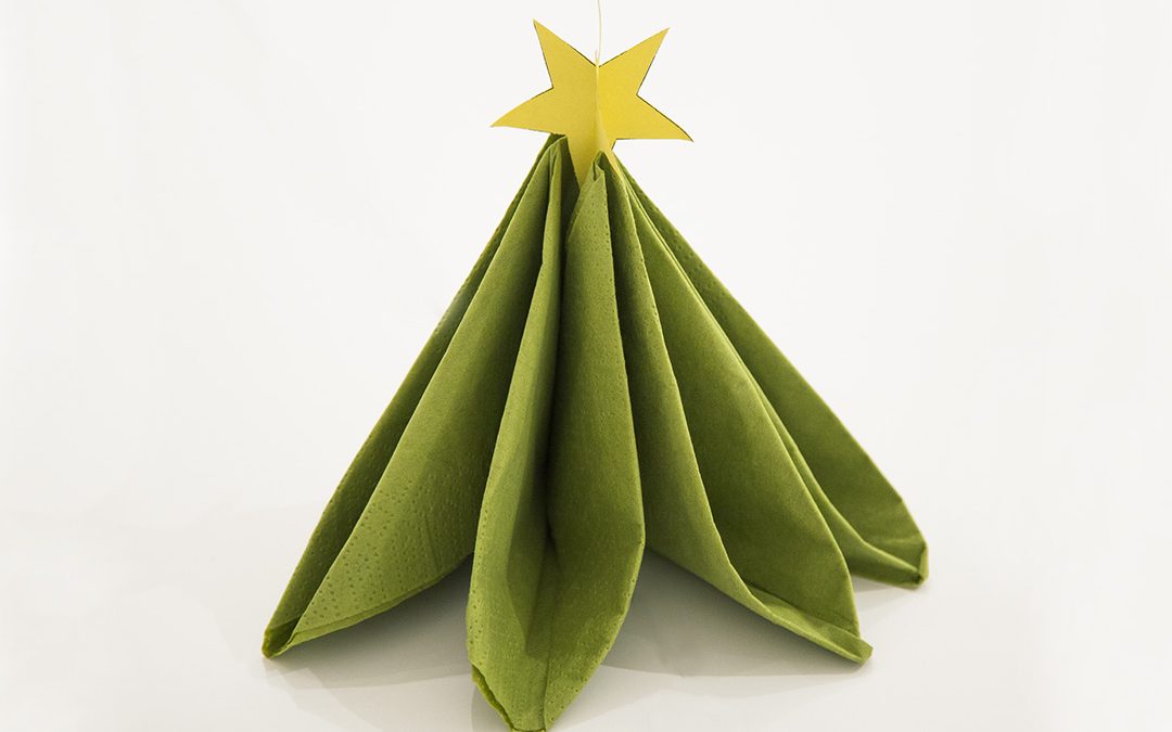 Brett ein juletreserviett