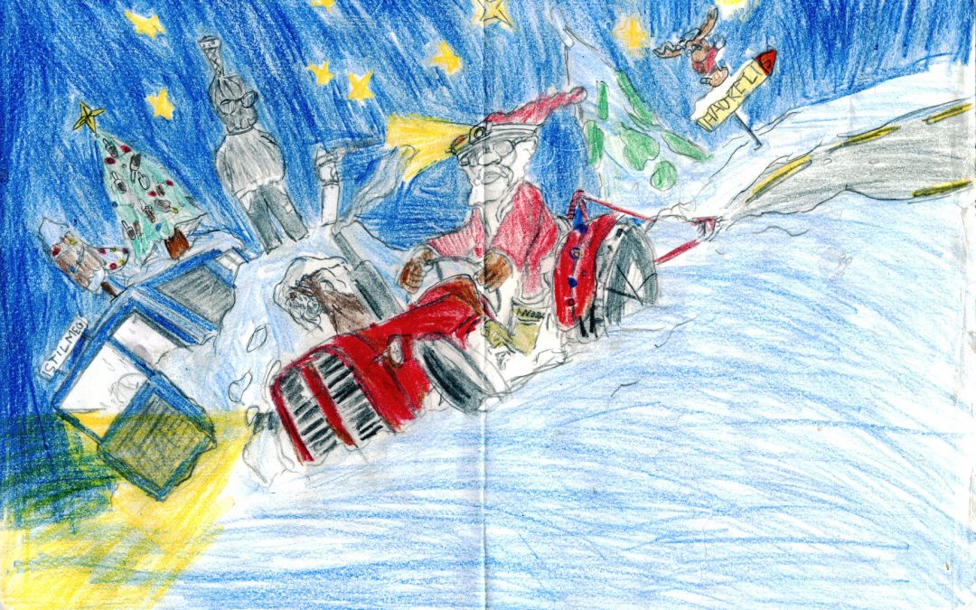 Send oss di juleteikning