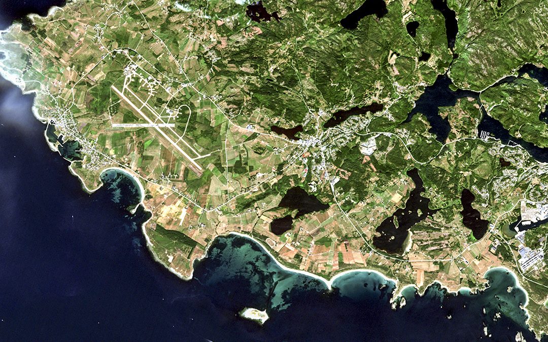 2018-tørken sett frå verdsrommet