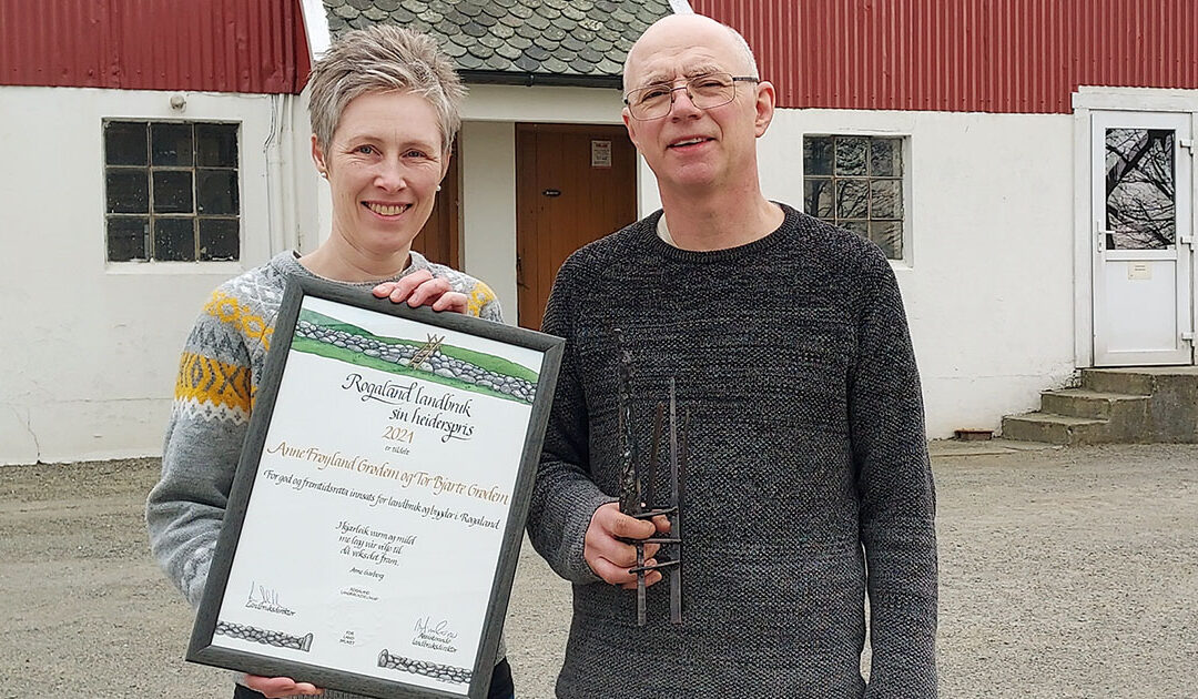 Heiderspris til jordvernarar og heiltidsbønder
