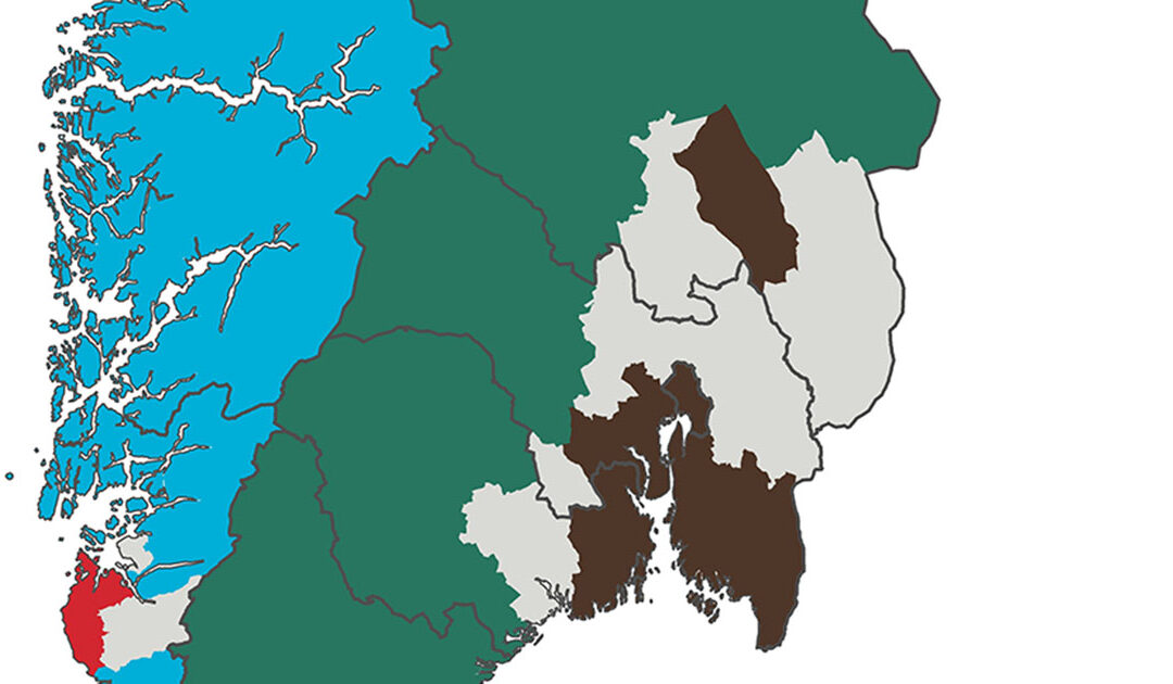 Vil endra soneinndelinga
