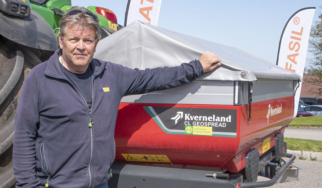 Forrykande sal av presisjonsspreiarar