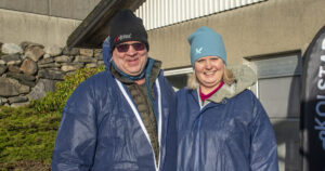 Fellesskap og motivasjon: Jens Reidar Ljøsne og Bjørg Haugo reiser ut or Lærdal for å finne andre som brenn for mjølkeproduksjon.