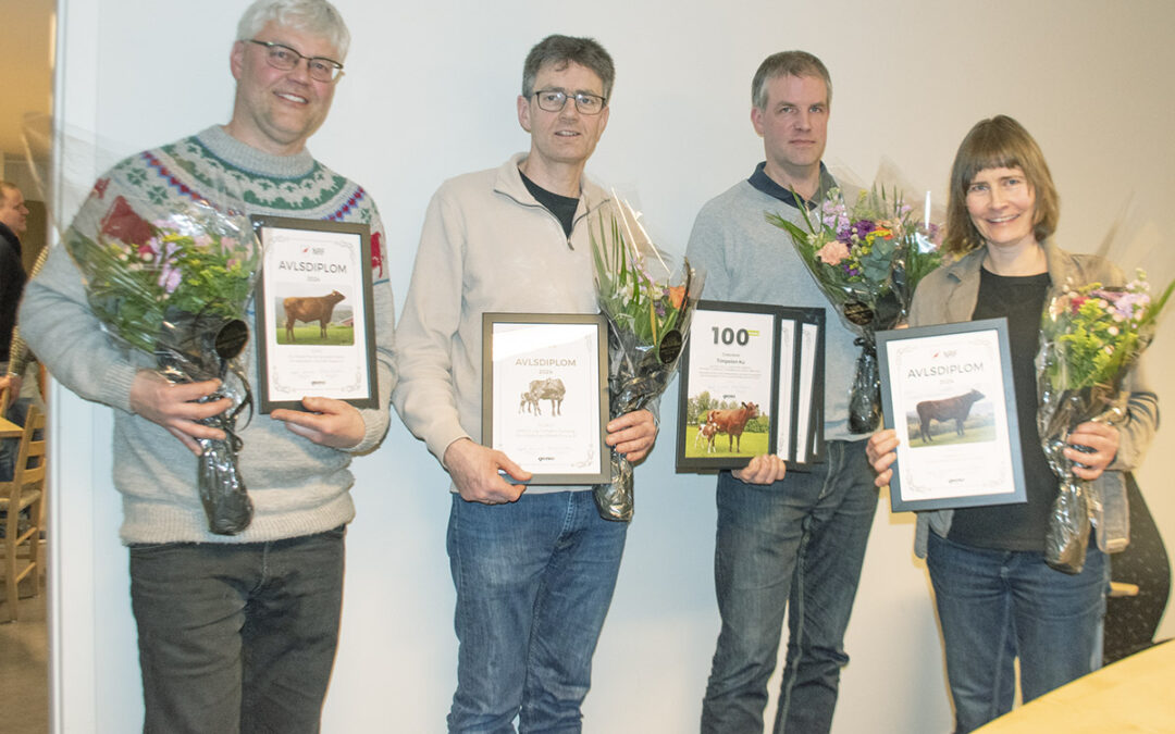 Historisk mange utmerkingar