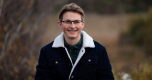 Grønare: Andreas Aukland er MDG sin stortingskandidat for Rogaland. Partiet vil «snu utviklingen og føre en politikk for flere bønder, ikke færre, med mindre stress og press for både bonde og dyr, flere dyr på beite og mer bruk av norsk fôr i stedet for importert.» Foto: MDG