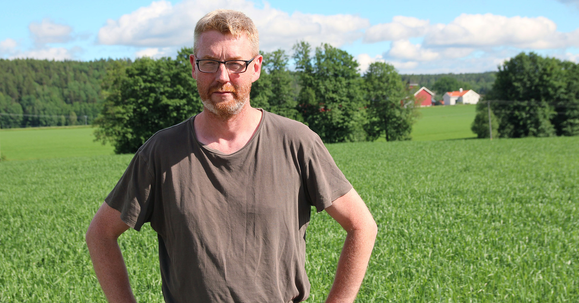 Har trua: Ingen andre klimatiltak er i nærleiken av å vera så effektive som metanhemmar, seier Bjørn Gimming, leiar i Norges Bondelag. Foto: Norges Bondelag