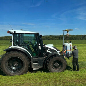 To slåtter: Første slåtten blir tatt i juni og håslåtten i slutten av august.