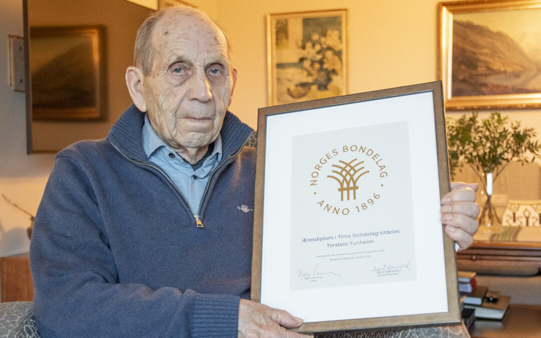 Torstein Tunheim  – landbrukets Grand Old Man