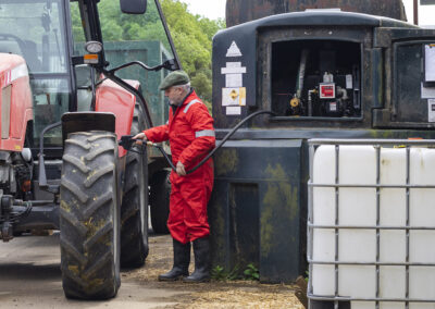 – Fyll opp berre med det du treng