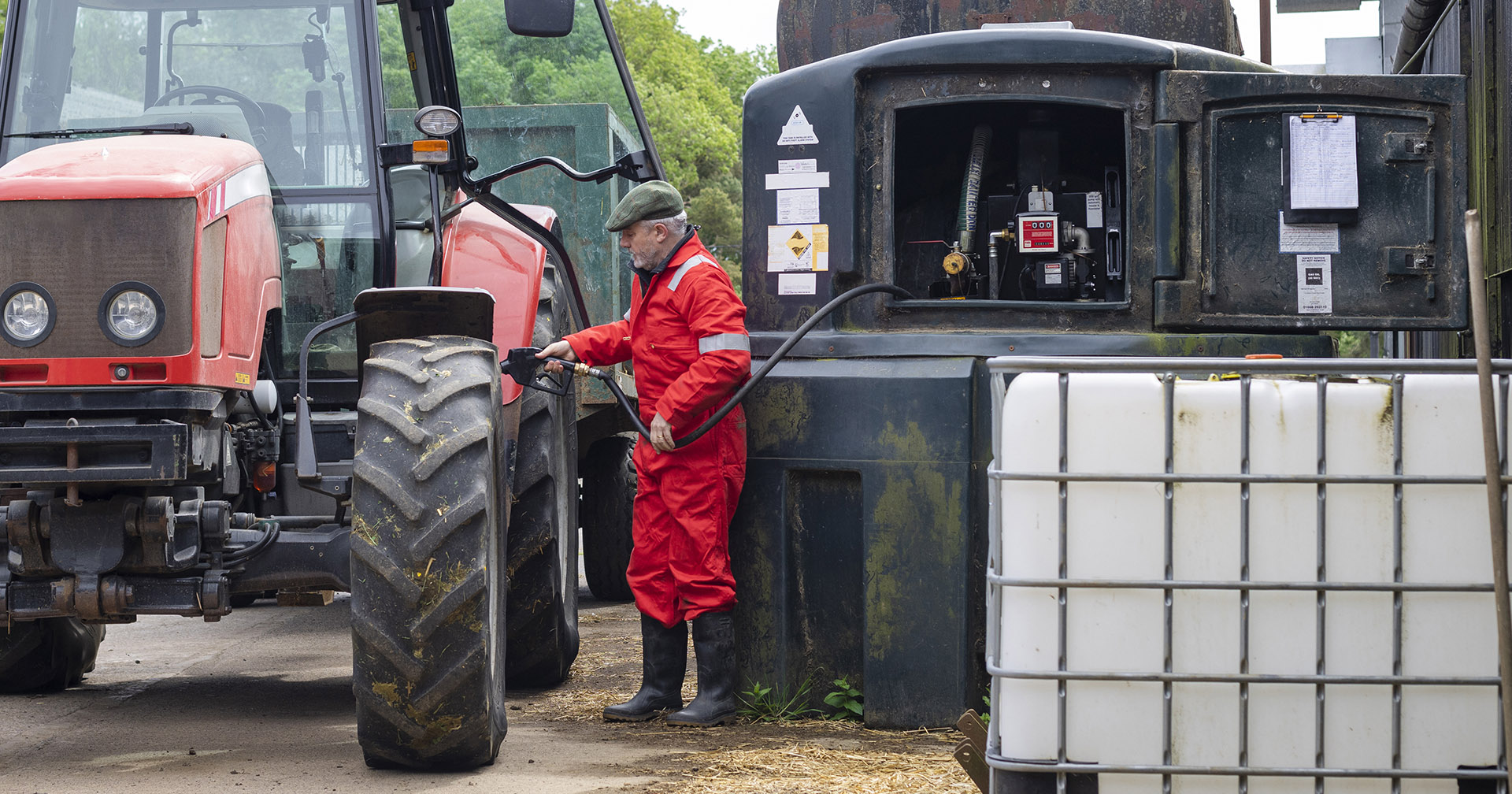 – Fyll opp berre med det du treng