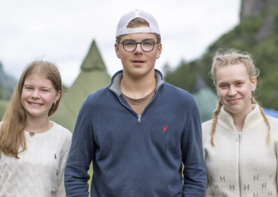 Mjølkebonde og reporter for ein dag