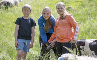 Eit ungt sommarliv  på garden